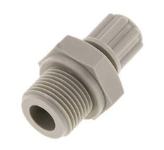 6x4mm & G3/8'' PP Rechte Knelfitting Buitendraad 10bar