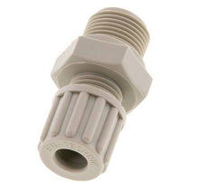 8x6mm & G3/8'' PP Rechte Knelfitting Buitendraad 10bar
