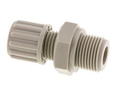 8x6mm & G3/8'' PP Rechte Knelfitting Buitendraad 10bar
