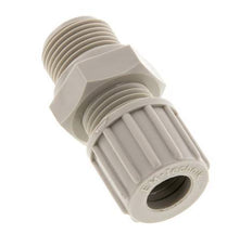 10x8mm & G3/8'' PP Rechte Knelfitting Buitendraad 10bar
