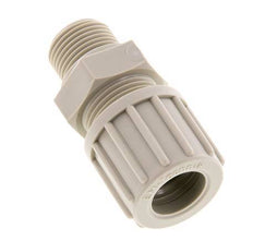 14x12mm & G3/8'' PP Rechte Knelfitting Buitendraad 10bar