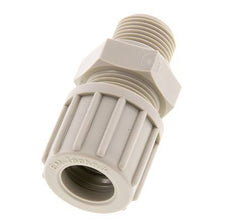 14x12mm & G3/8'' PP Rechte Knelfitting Buitendraad 10bar