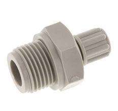6x4mm & G1/2'' PP Rechte Knelfitting Buitendraad 10bar