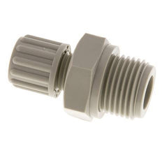 8x6mm & G1/2'' PP Rechte Knelfitting Buitendraad 10bar