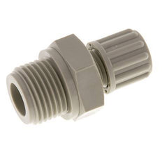 8x6mm & G1/2'' PP Rechte Knelfitting Buitendraad 10bar