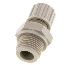 10x8mm & G1/2'' PP Rechte Knelfitting Buitendraad 10bar