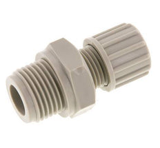 10x8mm & G1/2'' PP Rechte Knelfitting Buitendraad 10bar