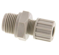 10x8mm & G1/2'' PP Rechte Knelfitting Buitendraad 10bar