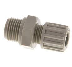 12x9mm & G1/2'' PP Rechte Knelfitting Buitendraad 10bar