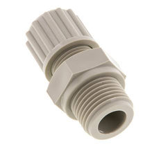 12x10mm & G1/2'' PP Rechte Knelfitting Buitendraad 10bar