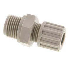 12x10mm & G1/2'' PP Rechte Knelfitting Buitendraad 10bar