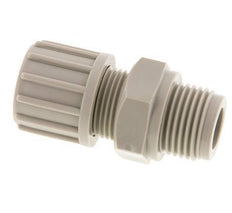 14x12mm & G1/2'' PP Rechte Knelfitting Buitendraad 10bar
