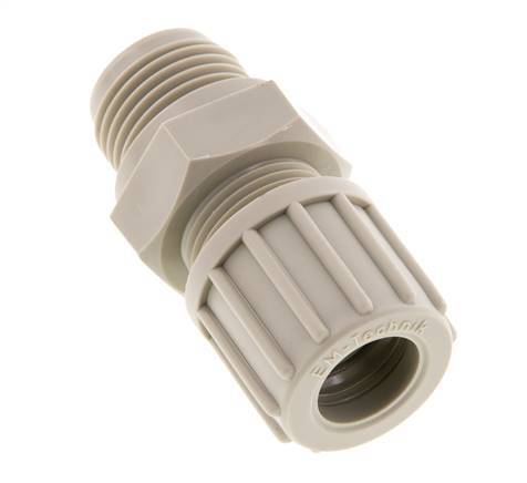 14x12mm & G1/2'' PP Rechte Knelfitting Buitendraad 10bar