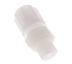 6x4mm & G1/8'' PVDF Rechte Knelfitting Buitendraad 10bar
