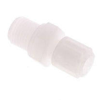 6x4mm & G1/4'' PVDF Rechte Knelfitting Buitendraad 10bar