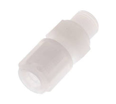 8x6mm & G1/4'' PVDF Rechte Knelfitting Buitendraad 10bar