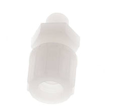 14x12mm & G1/4'' PVDF Straight Compression Fitting with Male Threads 10 bar