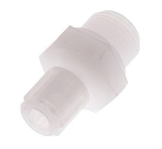 10x8mm & G3/8'' PVDF Rechte Knelfitting Buitendraad 10bar