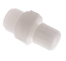 8x6mm & G1/2'' PVDF Rechte Knelfitting Buitendraad 10bar