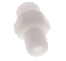8x6mm & G1/2'' PVDF Rechte Knelfitting Buitendraad 10bar