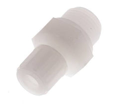 8x6mm & G1/2'' PVDF Rechte Knelfitting Buitendraad 10bar