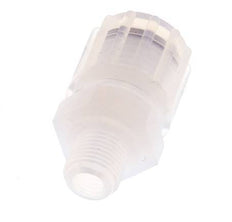 10x8mm & G1/8'' PFA Rechte Snijringkoppeling Buitendraad 10bar