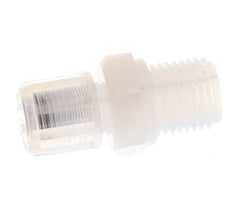 6x4mm & G1/4'' PFA Rechte Snijringkoppeling Buitendraad 10bar