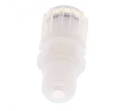 8x6mm & G1/4'' PFA Rechte Snijringkoppeling Buitendraad 10bar