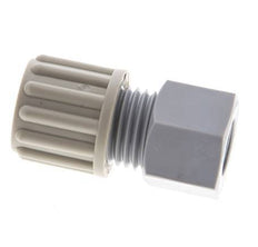 8x6mm & G1/8'' PA Straight Compression Fitting with Female Threads 10 bar [2 Pieces]