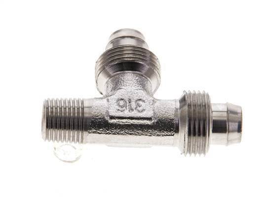 14x12mm & G1/2'' PVDF Elbow Compression Fitting with Male Threads 10 bar