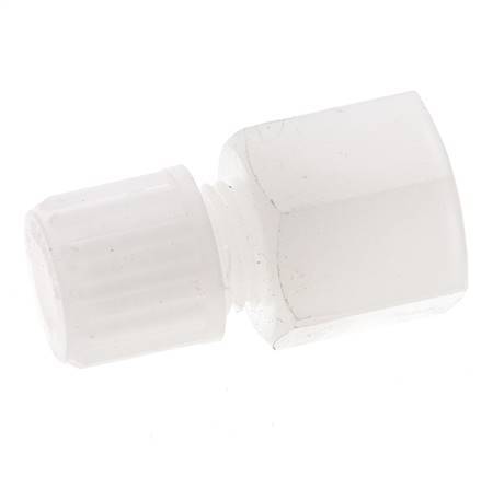 10x8mm & G3/8'' PVDF Straight Compression Fitting with Female Threads 10 bar