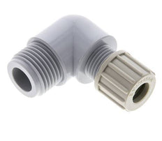 10x8mm & G1/2'' PA Elbow Compression Fitting with Male Threads 10 bar