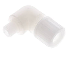 14x12mm & G1/4'' PVDF Elbow Compression Fitting with Male Threads 10 bar