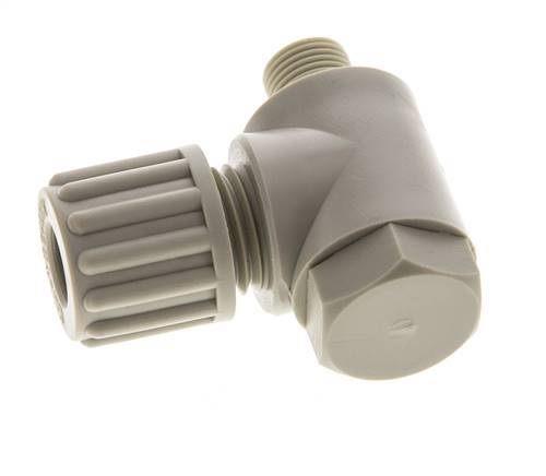 8x6mm & G1/8'' PP L-Vorm Knelfitting Buitendraad Banjo Bout 10bar