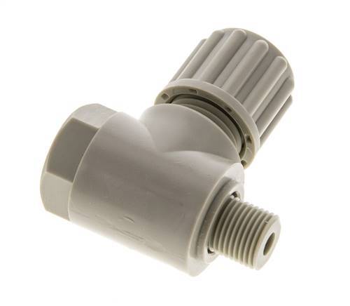 8x6mm & G1/8'' PP L-Vorm Knelfitting Buitendraad Banjo Bout 10bar
