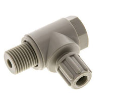 6x4mm & G1/4'' PP L-Vorm Knelfitting Buitendraad Banjo Bout 10bar