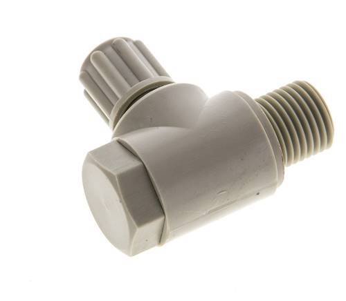 6x4mm & G1/4'' PP L-Vorm Knelfitting Buitendraad Banjo Bout 10bar