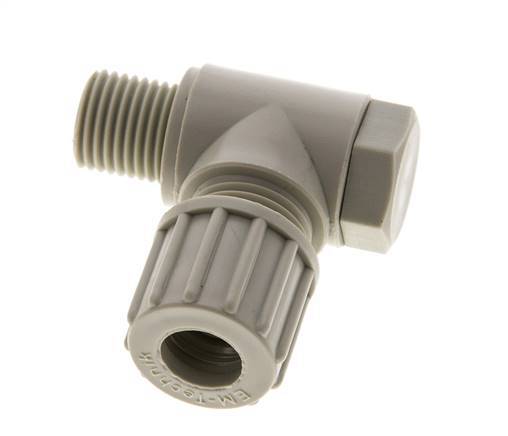 10x8mm & G1/4'' PP L-Vorm Knelfitting Buitendraad Banjo Bout 10bar