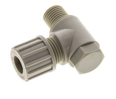 10x8mm & G1/4'' PP L-Vorm Knelfitting Buitendraad Banjo Bout 10bar