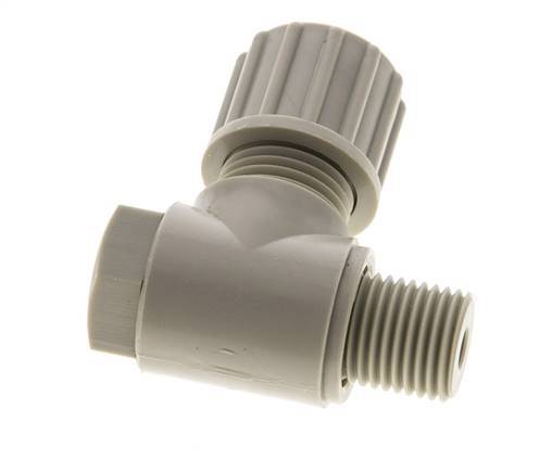 10x8mm & G1/4'' PP L-Vorm Knelfitting Buitendraad Banjo Bout 10bar