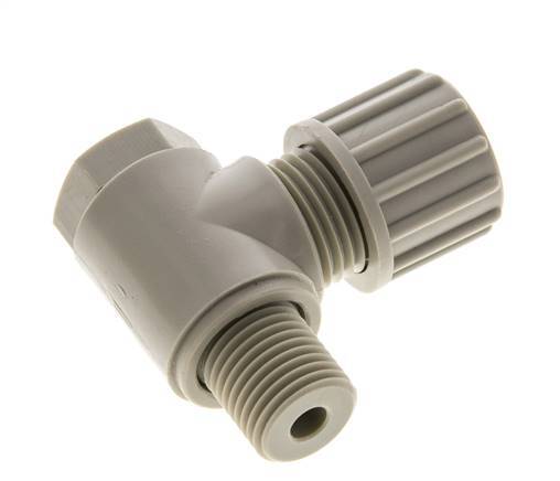 10x8mm & G1/4'' PP L-Vorm Knelfitting Buitendraad Banjo Bout 10bar