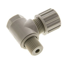 10x8mm & G1/4'' PP L-Vorm Knelfitting Buitendraad Banjo Bout 10bar
