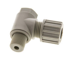 10x8mm & G1/4'' PP L-Vorm Knelfitting Buitendraad Banjo Bout 10bar