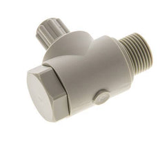 6x4mm & G3/8'' PP L-Vorm Knelfitting Buitendraad Banjo Bout 10bar