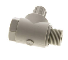 6x4mm & G3/8'' PP L-Vorm Knelfitting Buitendraad Banjo Bout 10bar