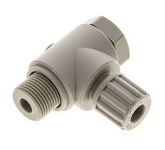 8x6mm & G3/8'' PP L-Vorm Knelfitting Buitendraad Banjo Bout 10bar