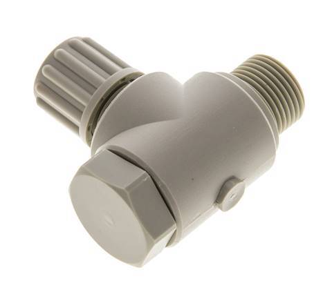 8x6mm & G3/8'' PP L-Vorm Knelfitting Buitendraad Banjo Bout 10bar