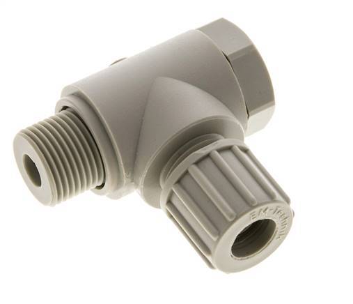 10x8mm & G3/8'' PP L-Vorm Knelfitting Buitendraad Banjo Bout 10bar