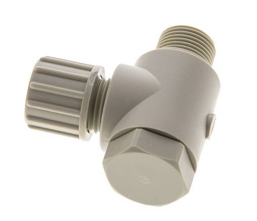 10x8mm & G3/8'' PP L-Vorm Knelfitting Buitendraad Banjo Bout 10bar