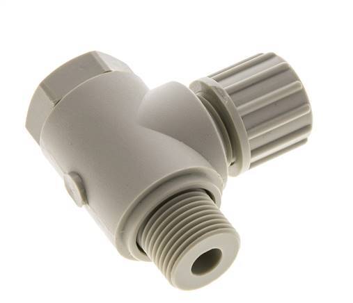 10x8mm & G3/8'' PP L-Vorm Knelfitting Buitendraad Banjo Bout 10bar